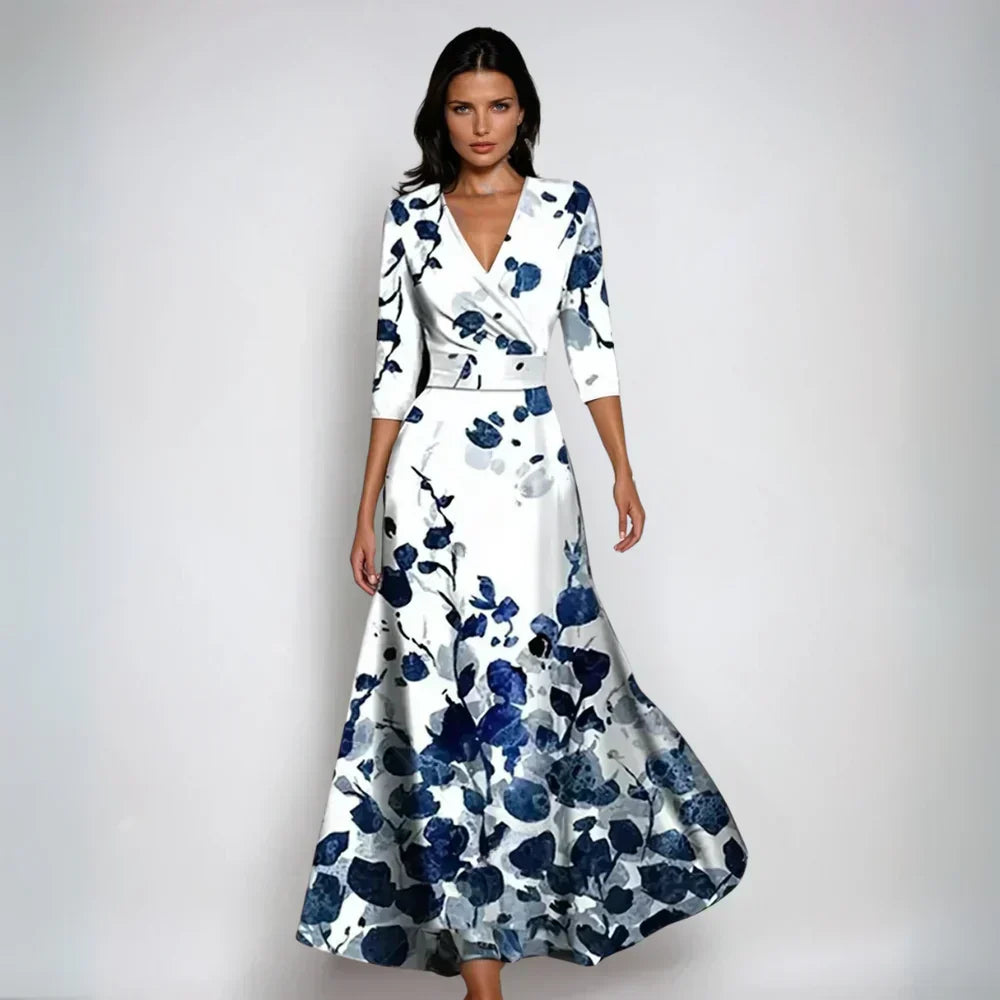 EMILIA | Elegant and Versatile Floral Dress
