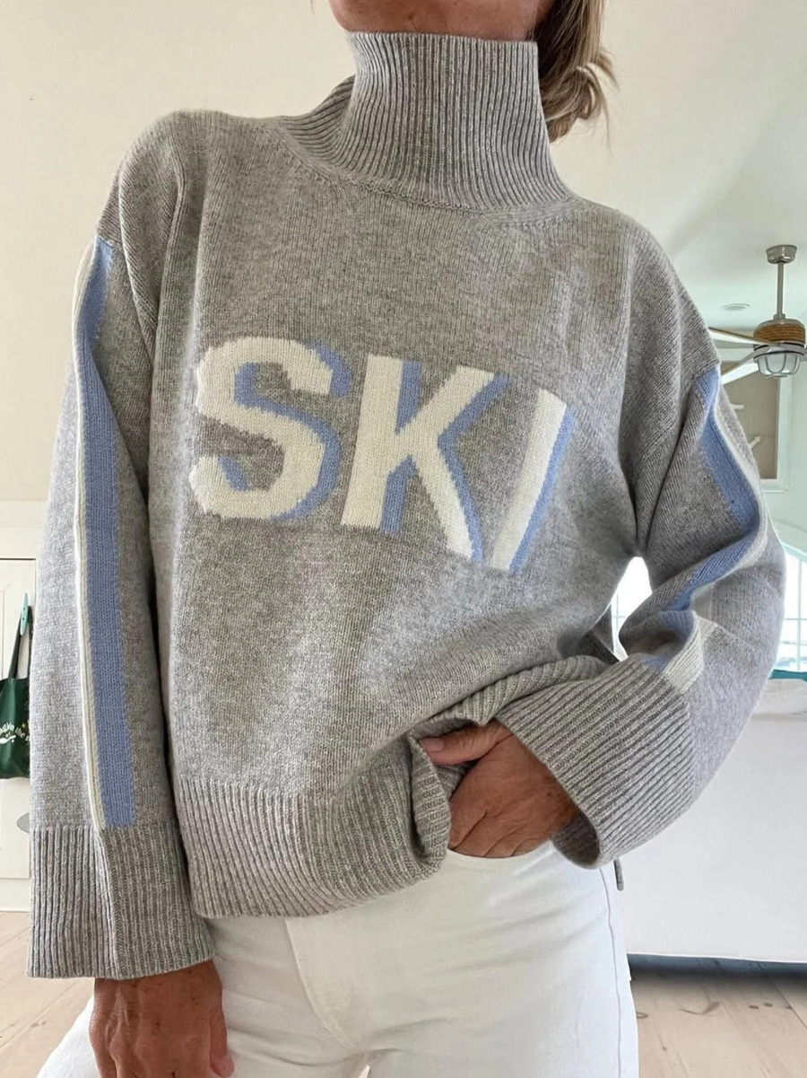 Peyton - Retro Turtleneck Sweater