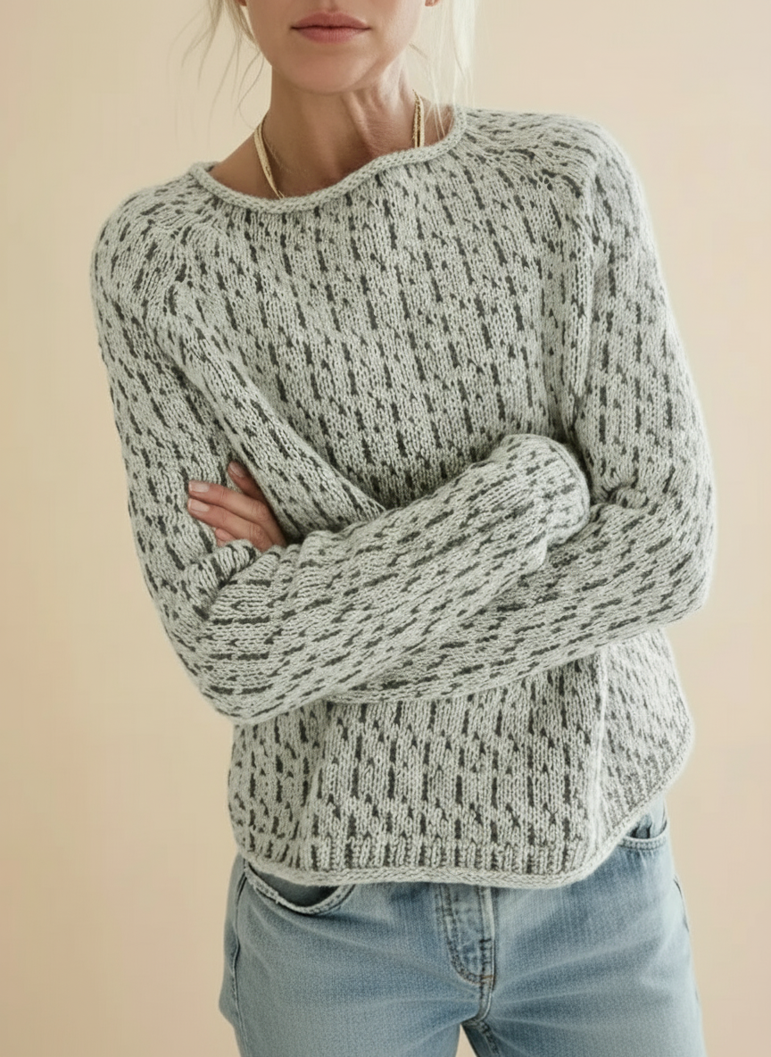 Chic Refined Knit Pullover Sweater for Women