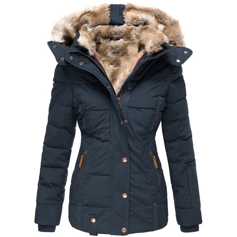 Women's Warm Fur Winter Jacket