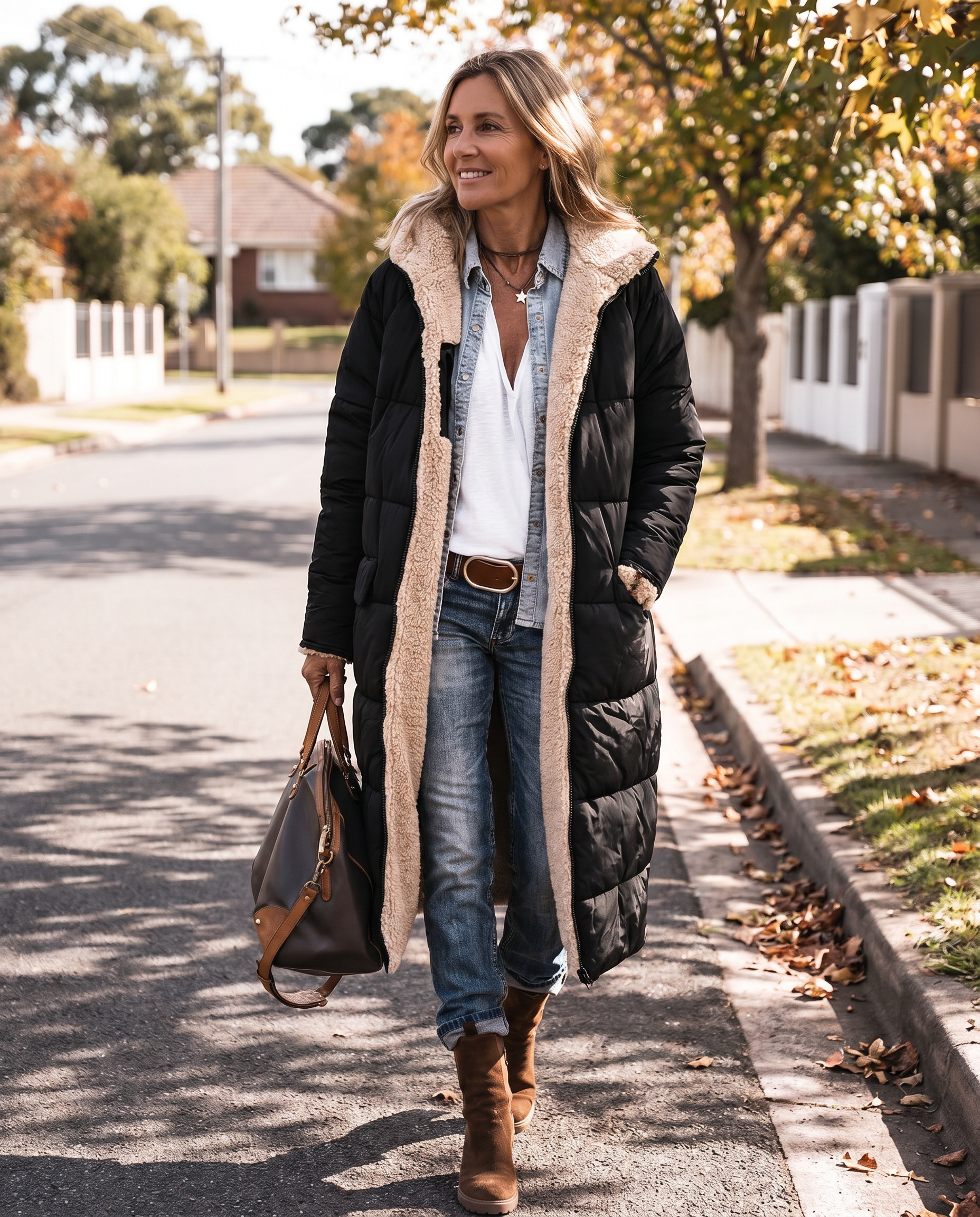 Women's Long Winter Coat Jacket With Hood
