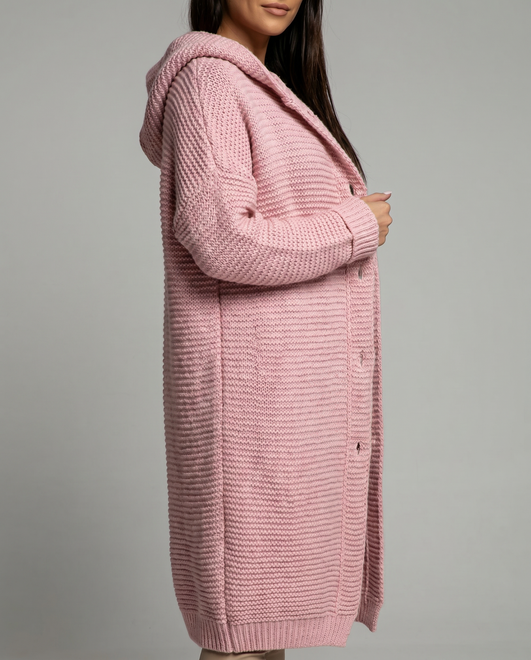 Women's Hooded Oversized Cardigan