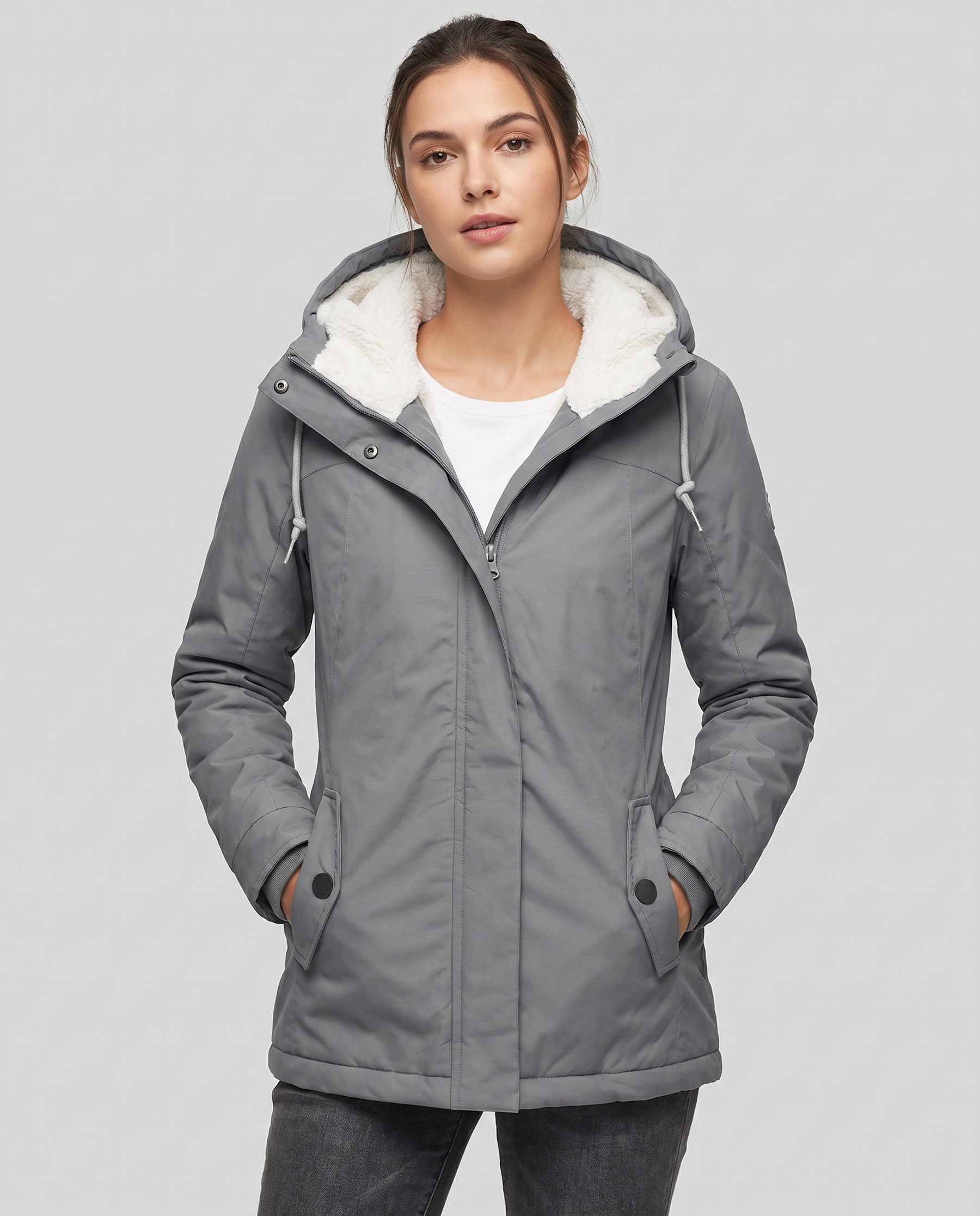 Waterproof Rain Jacket with Hood for Women