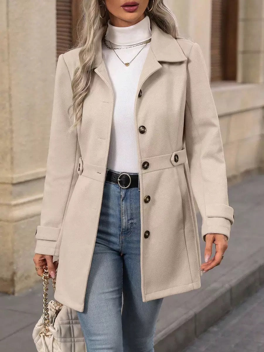 P|H - Classic Tailored Belted Coat Margaret
