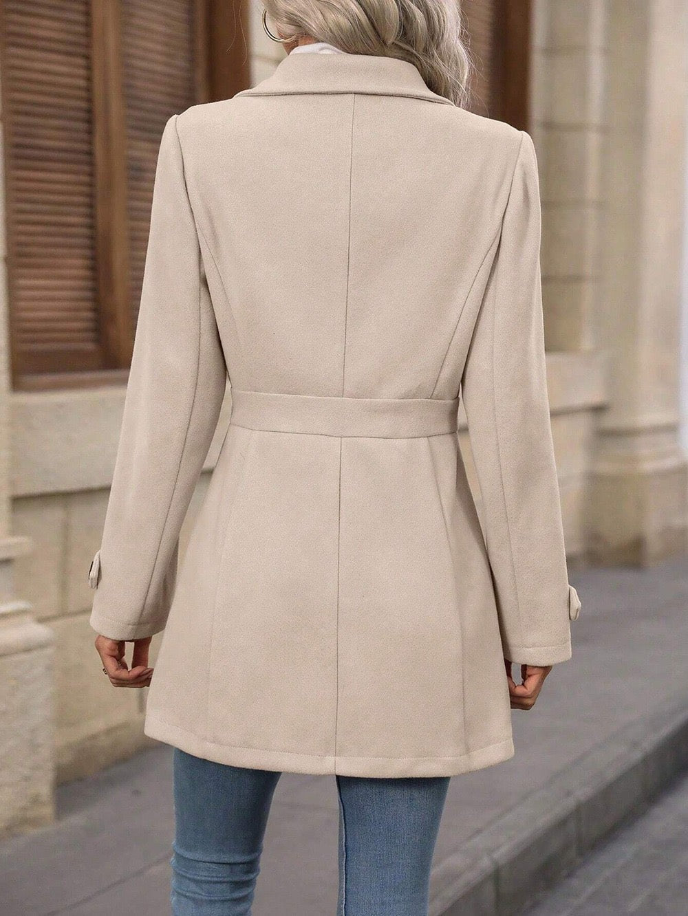 P|H - Classic Tailored Belted Coat Margaret
