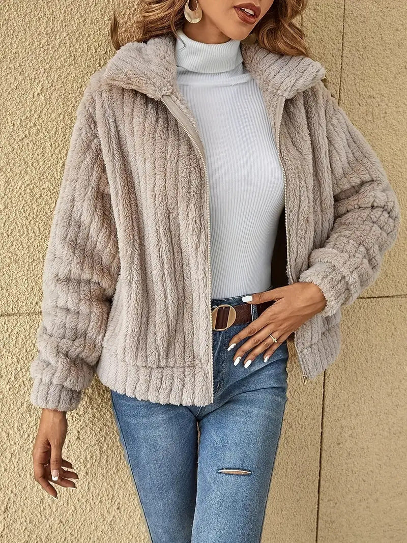 Women's Elegant Warm Cardigan Jacket
