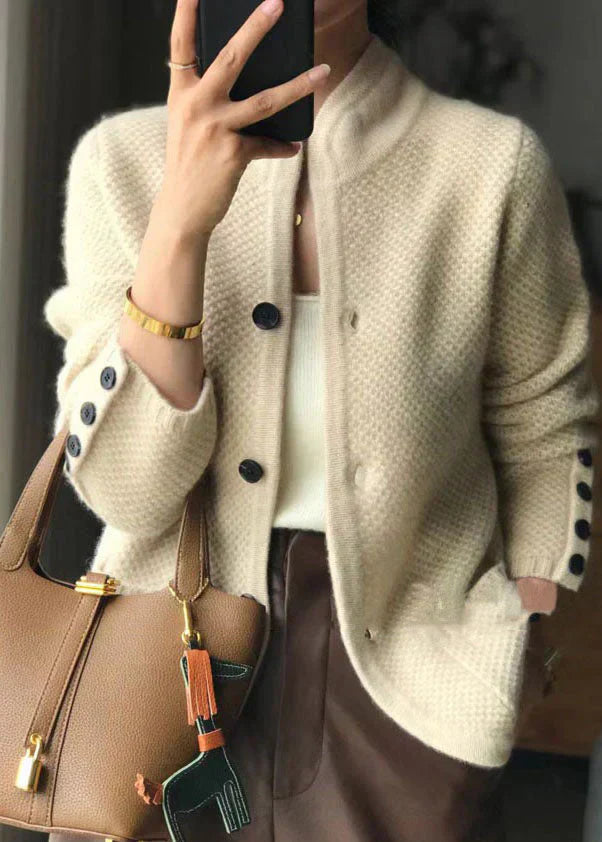 Luxurious Cosy Cardigan - Soft Knit Open-Front Sweater