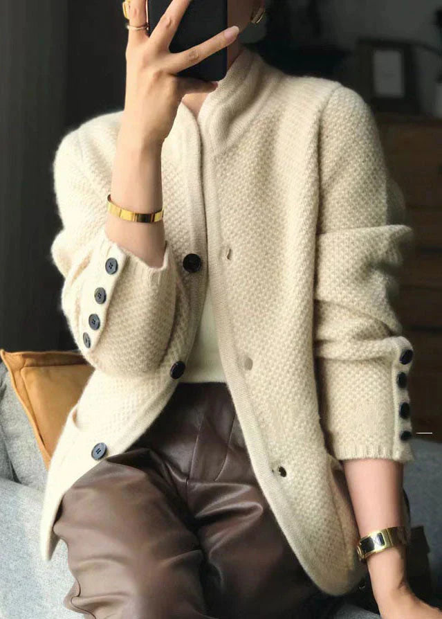 Luxurious Cosy Cardigan - Soft Knit Open-Front Sweater