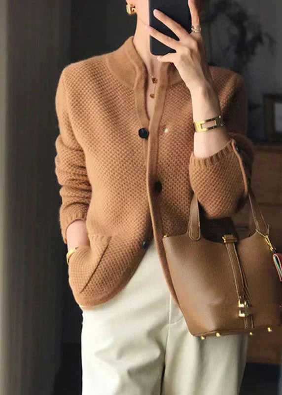 Luxurious Cosy Cardigan - Soft Knit Open-Front Sweater