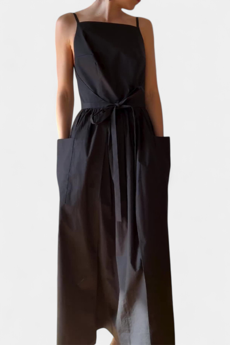 SERENA | Long Dress with Adjustable Straps for Romantic Style and Summer Comfort