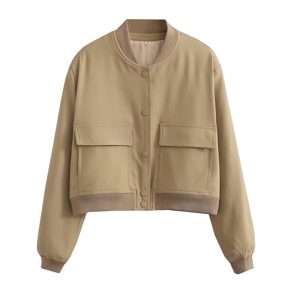 Women's Maven Cropped Bomber Jacket