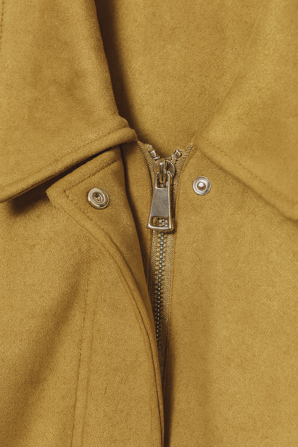 Stylish Yellow Bomber Jacket with Trendy Details