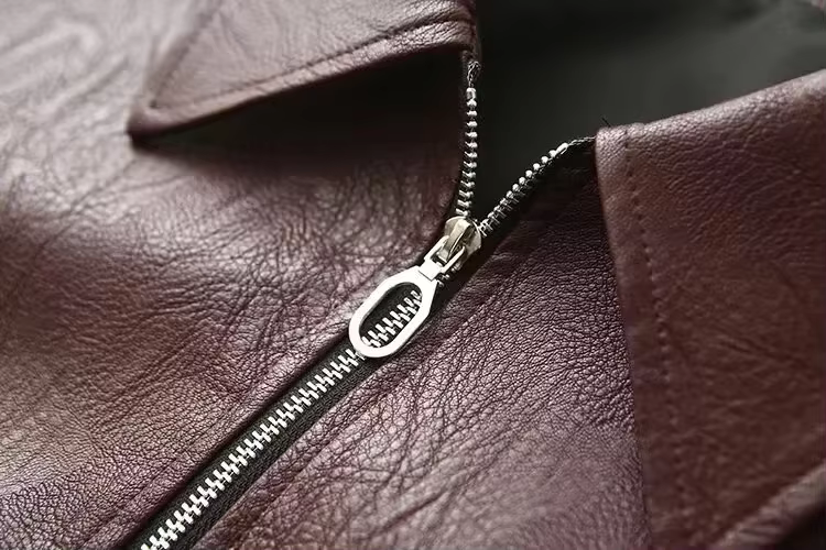 Women's Classic Faux Leather Jacket