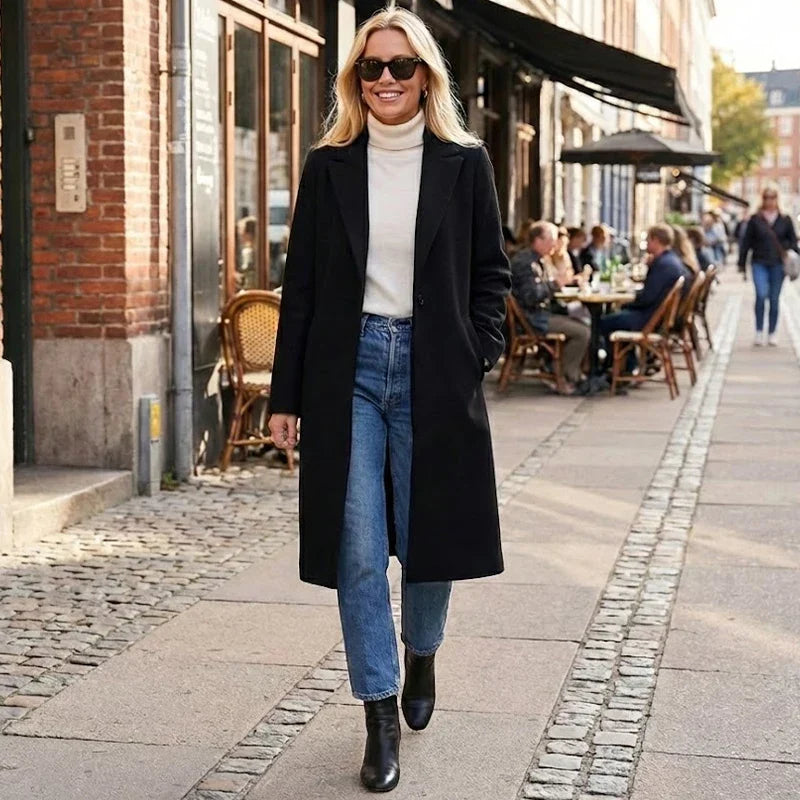 Trench Coat – Vintage Open Stitch Design for Stylish Layering