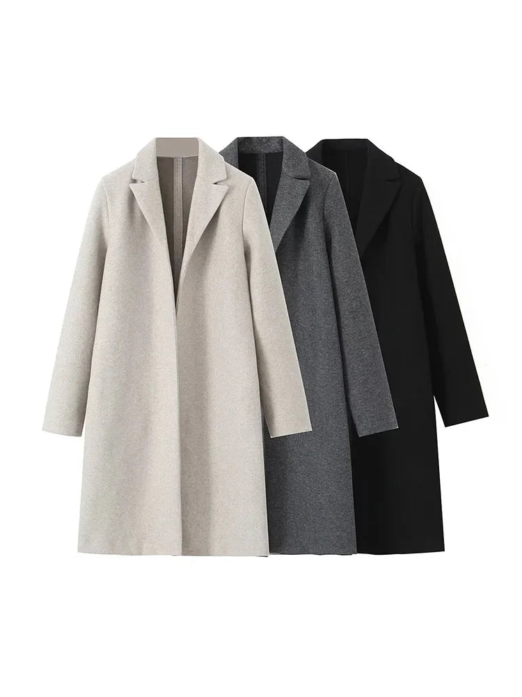 Trench Coat – Vintage Open Stitch Design for Stylish Layering