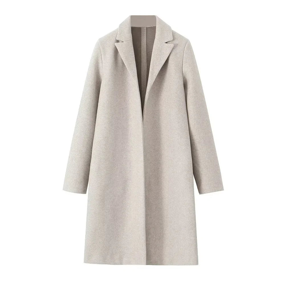 Trench Coat – Vintage Open Stitch Design for Stylish Layering