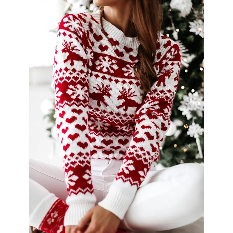 Women's Winter Cute Christmas Sweater