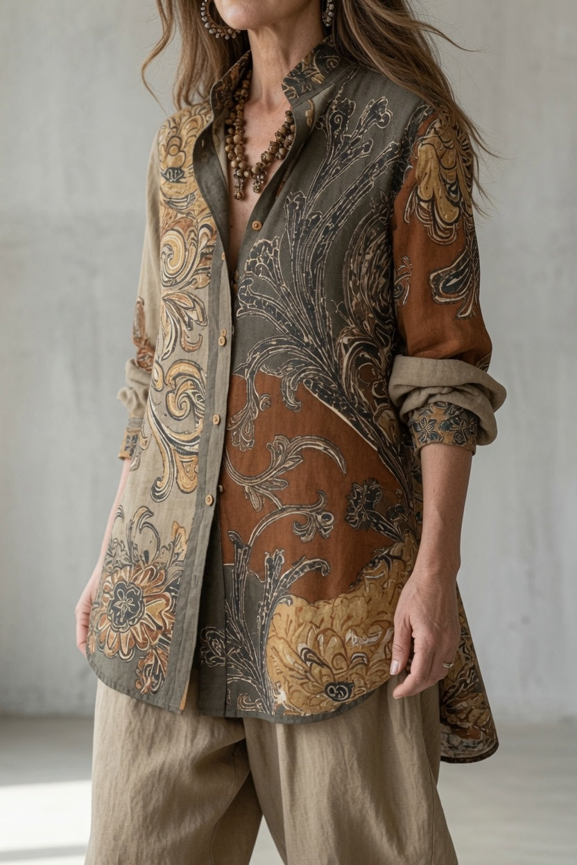 Tara | Vintage Boho Two-Piece Set for Women